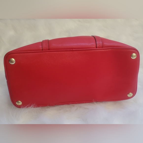 Coach | Peyton Leather Cora Domed Satchel - Picture 6 of 6